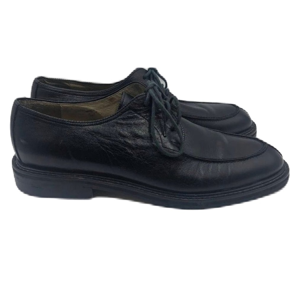 Jones New York Men's Black Leather Lace Up Oxford Work Dress Shoes Size …